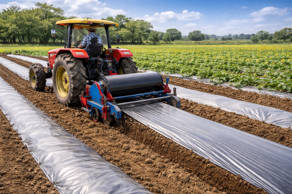 Silver Black Mulching Sheet Benefits